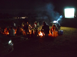 Cinema in the sandhills